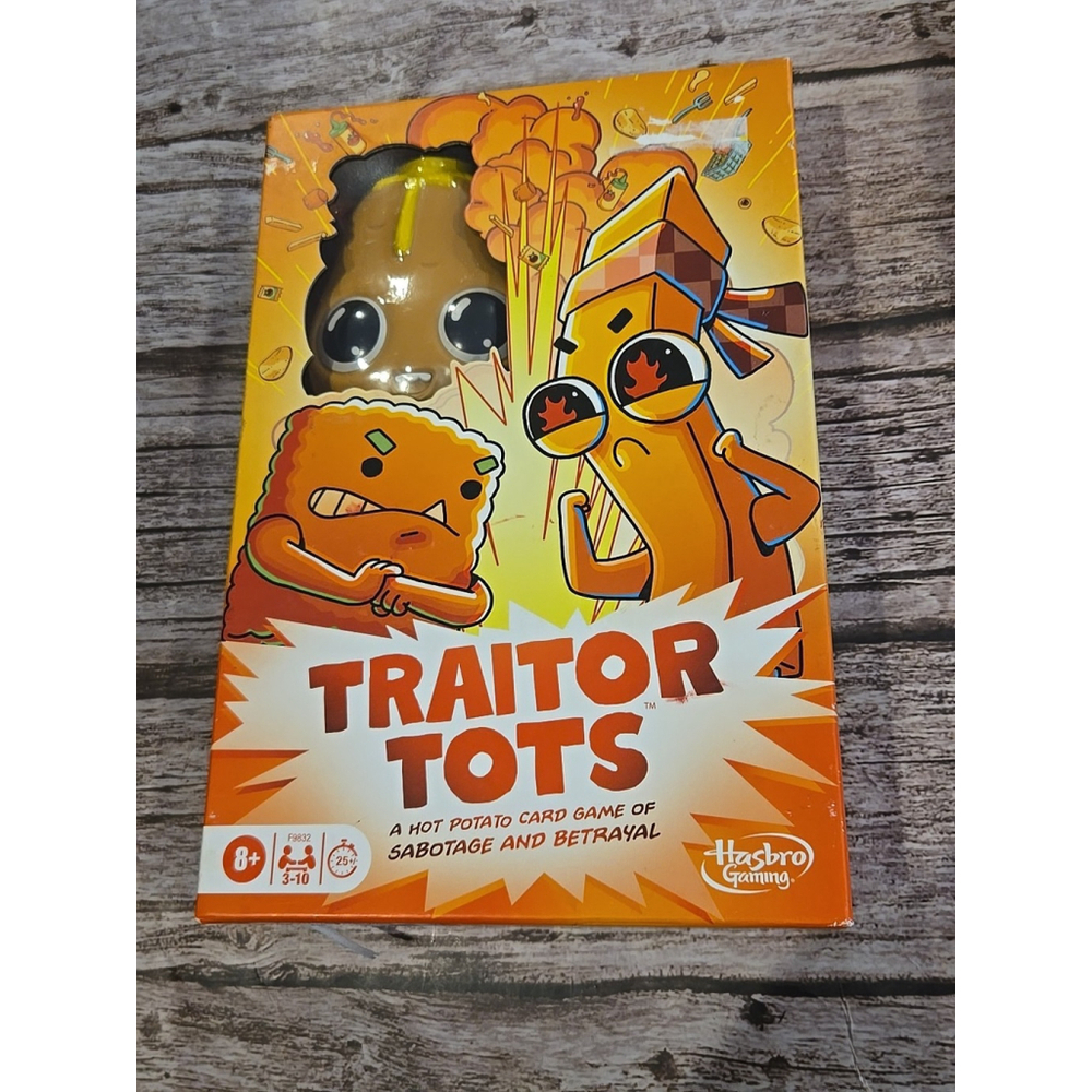 Traitor Tots A Hot Potato Card Game of Sabotage and Betrayal New Sealed (217)
